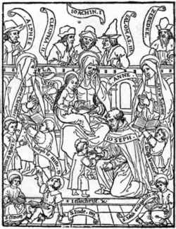 J. Bertaut, from Enconium trium Mariarum (1529)