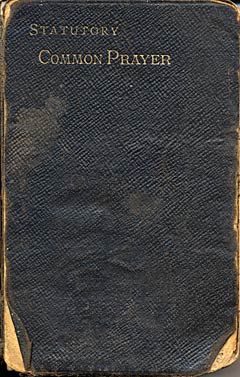 cover, Statutory Common Prayer