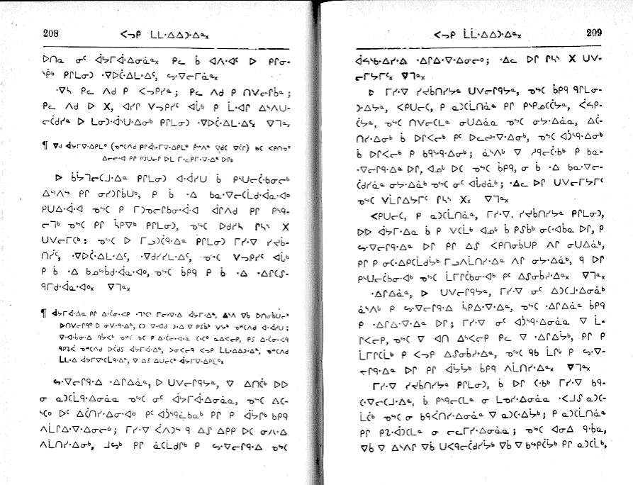 pages 208 & 209