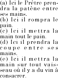 Priest's manual acts