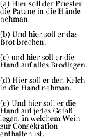 Priest's manual acts