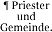 Priester & Gemeinde