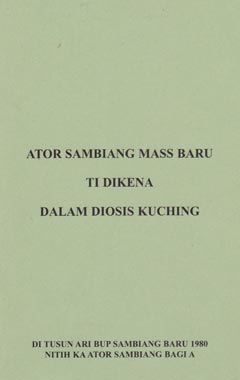 cover, 1980 Iban Eucharist