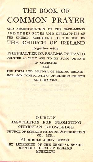 BCP Title Page