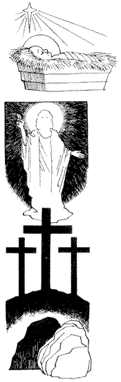 Symbols of Jesus' life