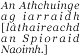 An Athchuinge ag iarraidh ...