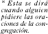 Esta se dira cuando alguien pidiere las oraciones de la congregation.