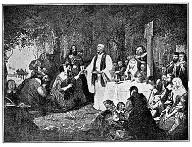 "Planiting the Church" painting